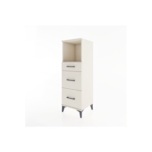 Hyperion Dolap Tek Raflı 3 Çekmeceli 44x44x134 Aytaşı-aytaşı