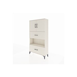 Arges Dolap 3 Raflı 2 Çekmeceli 2 Kapaklı 88x30x163 Aytaşı-aytaşı