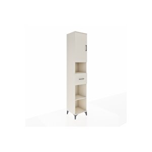 Hyperion Dolap 5 Raflı Tek Çekmeceli Tek Kapaklı 44x44x243 Aytaşı-aytaşı