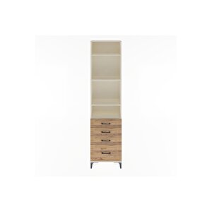 Arges Dolap 4 Raflı 4 Çekmeceli 60x30x243 Aytaşı-çam