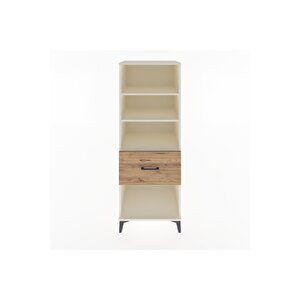 Hyperion Dolap 3 Raflı Tek Çekmeceli 60x44x163 Aytaşı-çam