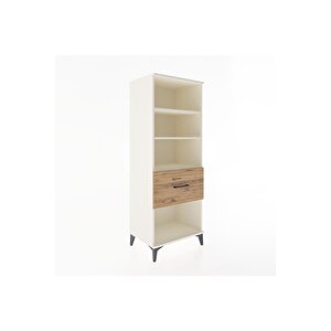 Hyperion Dolap 3 Raflı Tek Çekmeceli 60x44x163 Aytaşı-çam