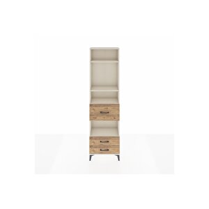 Arges Dolap 4 Raflı 3 Çekmeceli 60x30x221 Aytaşı-çam