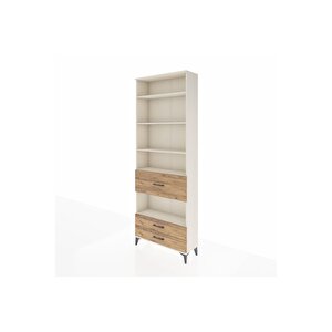Arges Dolap 5 Raflı 3 Çekmeceli 88x30x243 Aytaşı-çam