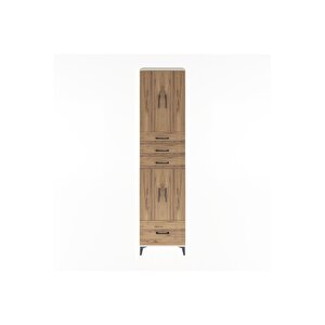 Hyperion Dolap 4 Raflı 4 Çekmeceli 4 Kapaklı 60x44x243 Aytaşı-çam
