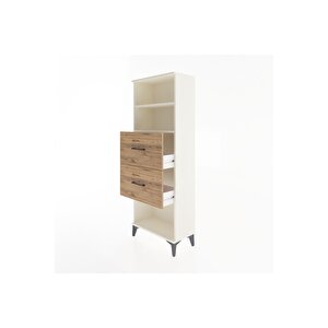 Arges Dolap 2 Raflı 2 Çekmeceli 60x30x163 Aytaşı-çam