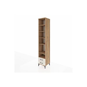 Hyperion Dolap 6 Raflı 2 Çekmeceli 44x44x243 Çam-aytaşı