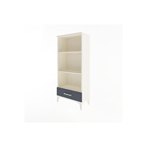 Arges Dolap 3 Raflı Tek Çekmeceli 60x30x134 Aytaşı-antrasit