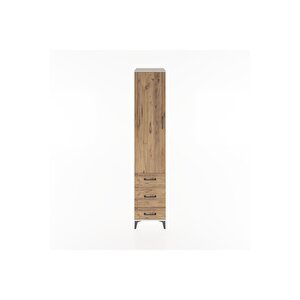 Hyperion Dolap 2 Raflı 3 Çekmeceli Tek Askılı 44x44x221 Aytaşı-çam