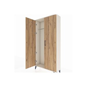 Arges Dolap 2 Kapaklı Tek Askılı 88x30x182 Aytaşı-çam