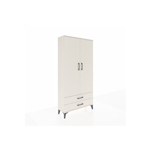 Arges Dolap 4 Raflı 2 Çekmeceli 2 Kapaklı 88x30x182 Aytaşı-aytaşı