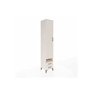 Hyperion Dolap 6 Raflı 2 Çekmeceli Tek Kapaklı 44x44x243 Aytaşı-aytaşı