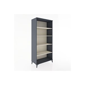 Hyperion Dolap 5 Raflı 88x44x195 Antrasit-aytaşı