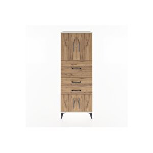 Hyperion Dolap 2 Raflı 3 Çekmeceli 4 Kapaklı 60x44x163 Aytaşı-çam