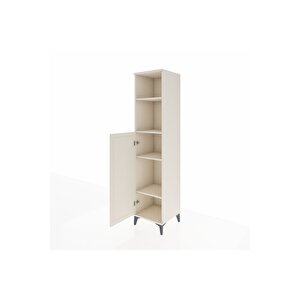 Hyperion Dolap 4 Raflı Tek Kapaklı 44x44x195 Aytaşı-aytaşı