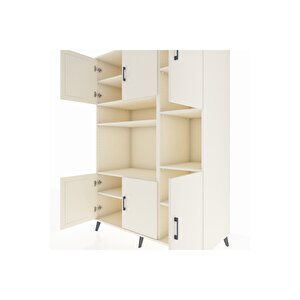 Kronos Dolap 9 Raflı 6 Kapaklı 132x59x195 Aytaşı-aytaşı/aytaşı