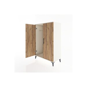 Hyperion Dolap 2 Kapaklı Tek Askılı 88x44x134 Aytaşı-çam