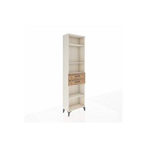 Arges Dolap 4 Raflı 2 Çekmeceli 60x30x221 Aytaşı-çam