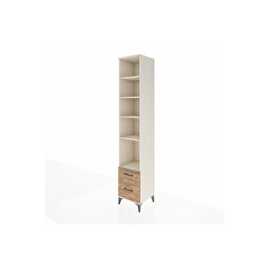 Hyperion Dolap 5 Raflı 2 Çekmeceli 44x44x243 Aytaşı-çam