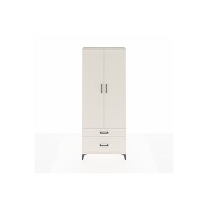 Arges Dolap 2 Raflı 2 Çekmeceli Tek Askılı 88x30x221 Aytaşı-aytaşı