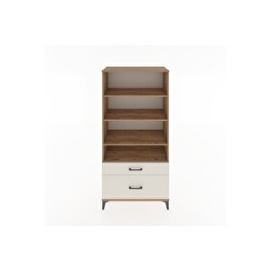 Hyperion Dolap 4 Raflı 2 Çekmeceli 88x44x182 Çam-aytaşı