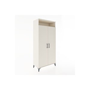 Hyperion Dolap 5 Raflı 2 Kapaklı 88x44x195 Aytaşı-aytaşı