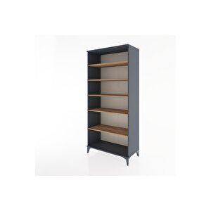Hyperion Dolap 5 Raflı 88x44x195 Antrasit-çam