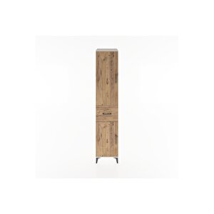 Hyperion Dolap 3 Raflı Tek Çekmeceli Tek Askılı 44x44x221 Aytaşı-çam