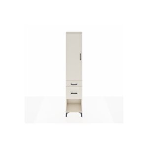 Arges Dolap 2 Raflı 2 Çekmeceli Tek Askılı 44x30x221 Aytaşı-aytaşı