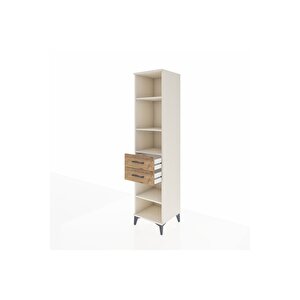Hyperion Dolap 4 Raflı 2 Çekmeceli 44x44x195 Aytaşı-çam