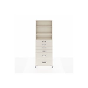 Arges Dolap 3 Raflı 6 Çekmeceli 88x30x243 Aytaşı-aytaşı