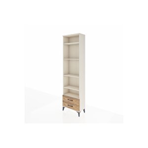 Arges Dolap 5 Raflı 2 Çekmeceli 60x30x221 Aytaşı-çam