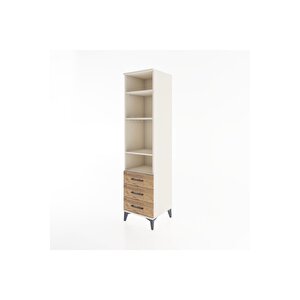 Hyperion Dolap 4 Raflı 3 Çekmeceli 44x44x182 Aytaşı-çam