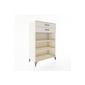 Hyperion Dolap 2 Raflı 2 Çekmeceli 88x44x134 Aytaşı-aytaşı