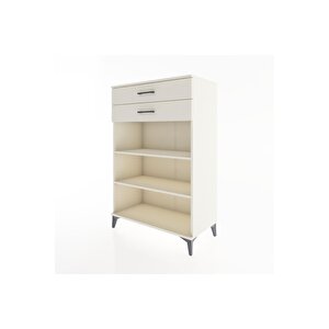 Hyperion Dolap 2 Raflı 2 Çekmeceli 88x44x134 Aytaşı-aytaşı