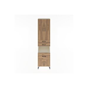 Hyperion Dolap 4 Raflı 3 Çekmeceli 4 Kapaklı 60x44x243 Aytaşı-çam