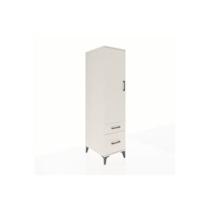 Kronos Dolap 4 Raflı 2 Çekmeceli Tek Kapaklı 44x59x182 Aytaşı-aytaşı