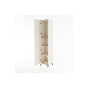 Hyperion Dolap 3 Raflı Tek Kapaklı 44x44x221 Aytaşı-aytaşı