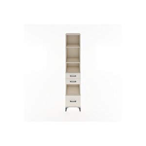 Hyperion Dolap 4 Raflı 3 Çekmeceli 44x44x221 Aytaşı-aytaşı
