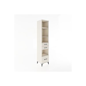 Hyperion Dolap 4 Raflı 3 Çekmeceli 44x44x221 Aytaşı-aytaşı