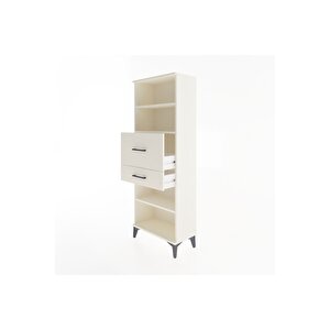 Arges Dolap 3 Raflı 2 Çekmeceli 60x30x163 Aytaşı-aytaşı