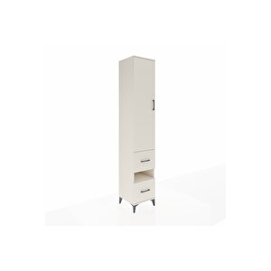 Hyperion Dolap 5 Raflı 2 Çekmeceli Tek Kapaklı 44x44x243 Aytaşı-aytaşı