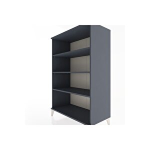 Hyperion Dolap 3 Raflı 88x44x134 Antrasit-antrasit