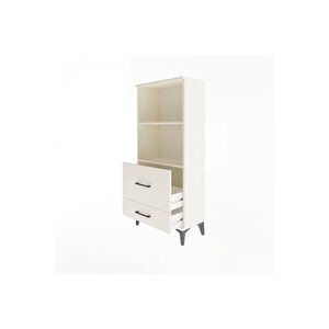 Arges Dolap 2 Raflı 2 Çekmeceli 60x30x134 Aytaşı-aytaşı