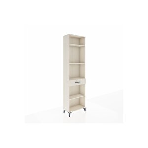 Arges Dolap 4 Raflı Tek Çekmeceli 60x30x221 Aytaşı-aytaşı