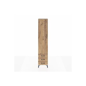 Arges Dolap 2 Raflı 3 Çekmeceli Tek Askılı 44x30x221 Aytaşı-çam