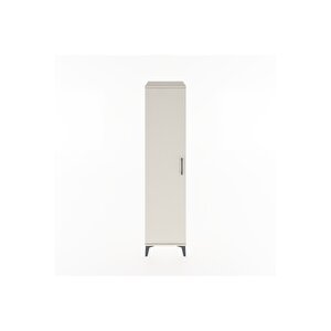 Hyperion Dolap 2 Raflı Tek Kapaklı Tek Askılı 44x44x182 Aytaşı-aytaşı