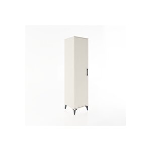 Hyperion Dolap 2 Raflı Tek Kapaklı Tek Askılı 44x44x182 Aytaşı-aytaşı