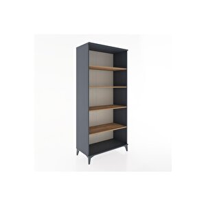 Hyperion Dolap 5 Raflı 88x44x195 Antrasit-çam
