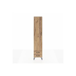 Arges Dolap 5 Raflı 2 Çekmeceli Tek Kapaklı 44x30x221 Aytaşı-çam